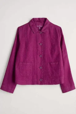 Women Seasalt Cornwall Arame Linen Jacket