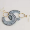 Women Seasalt Cornwall Arum Beaded Drop Earrings