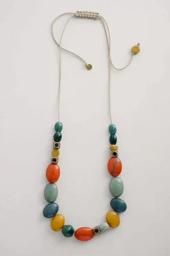 Women Seasalt Cornwall Bodinnar Beaded Necklace