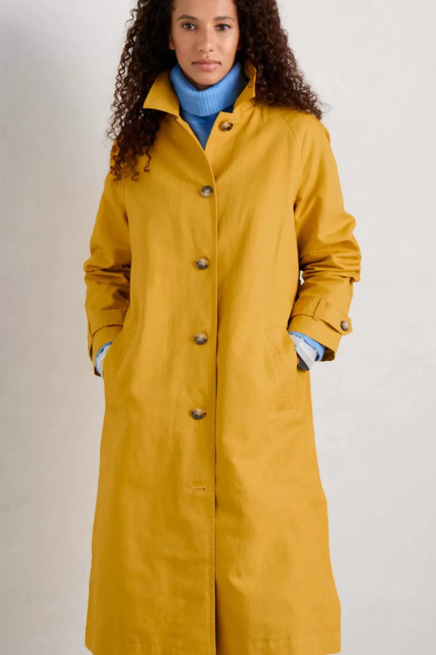 Women Seasalt Cornwall Boscastle Organic Cotton Mac
