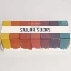Women Seasalt Cornwall Box Of 7 Women's Lightweight Sailor Socks