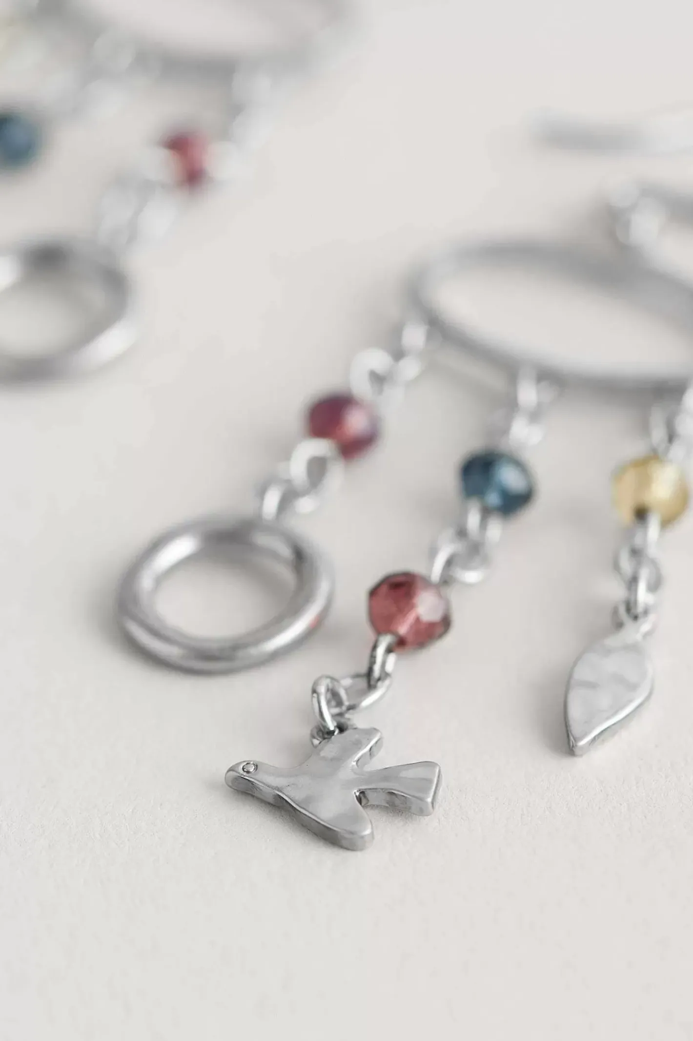Women Seasalt Cornwall Chy Silver Tone Charm Earrings