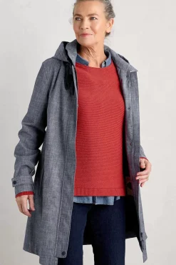 Women Seasalt Cornwall Cloudburst Waterproof Mac