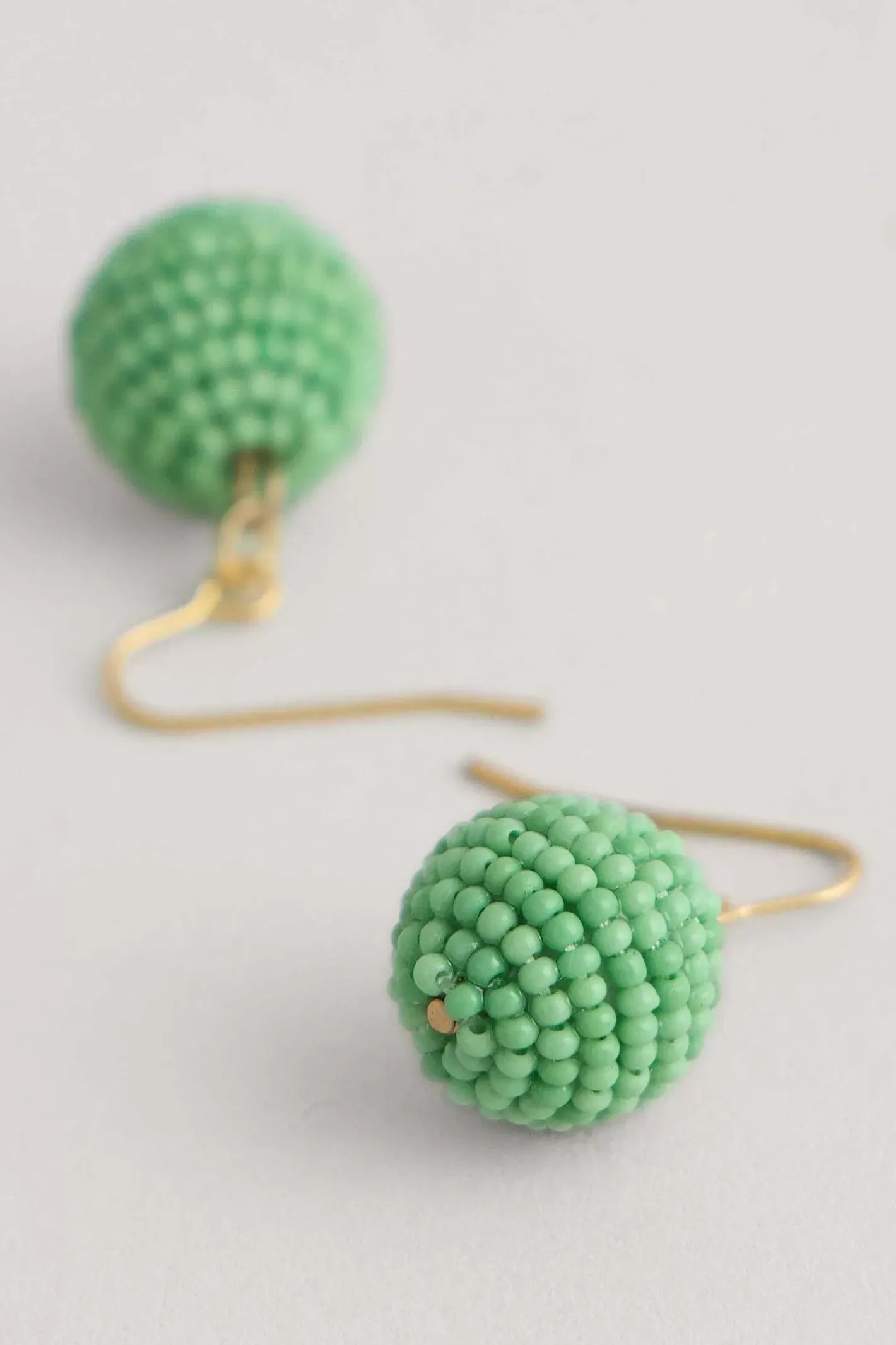 Women Seasalt Cornwall Condurrow Beaded Drop Earrings