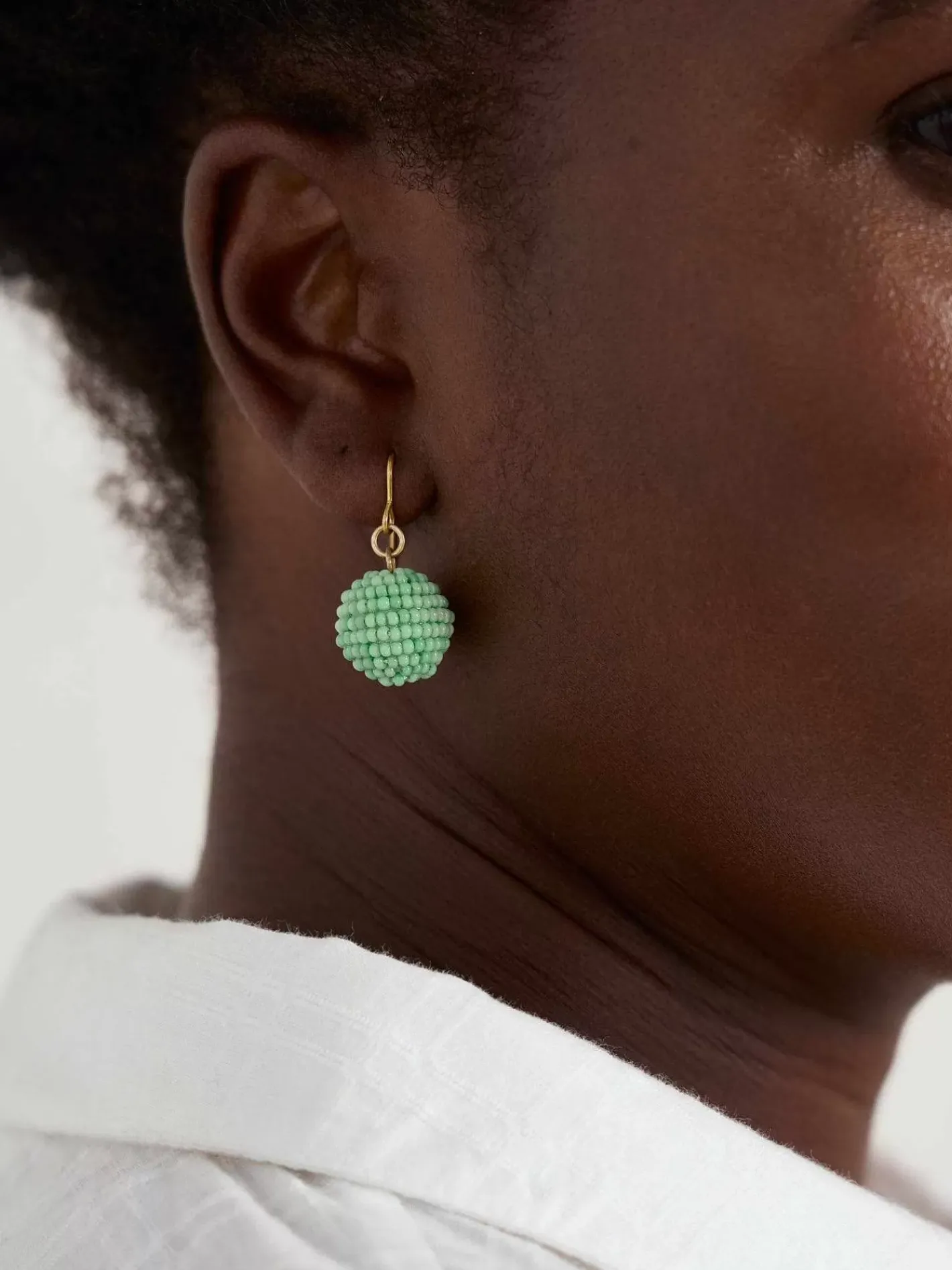Women Seasalt Cornwall Condurrow Beaded Drop Earrings
