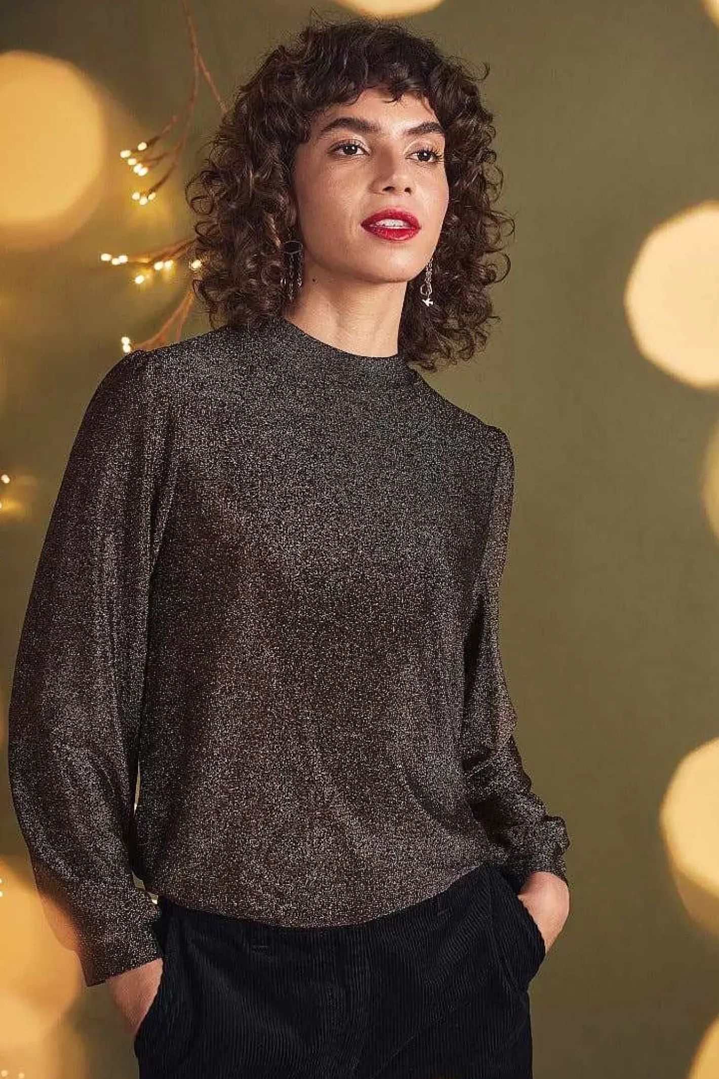 Women Seasalt Cornwall Dawn Point Sparkly Top