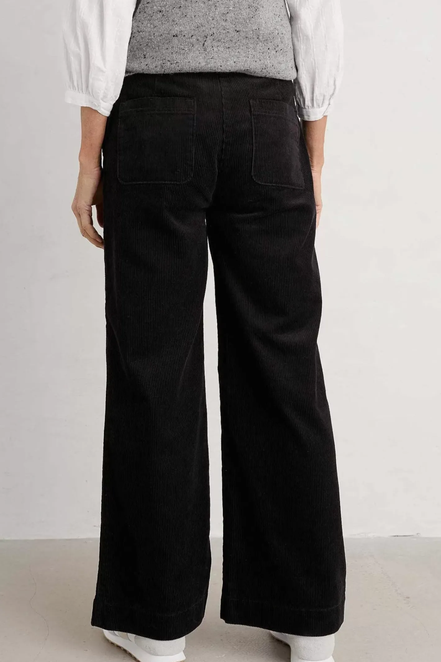 Women Seasalt Cornwall Dillwyn Wide Leg Cord Trouser
