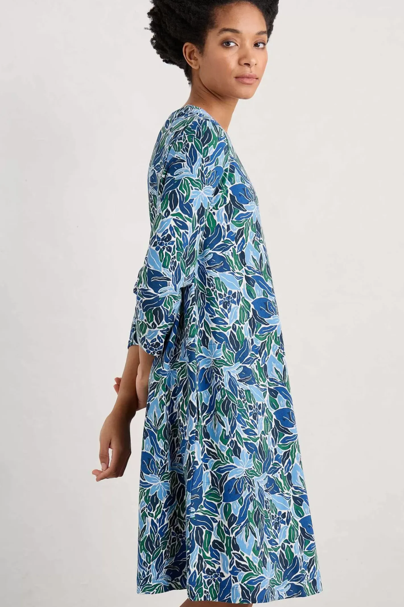 Women Seasalt Cornwall Ebb Flow Jersey Dress