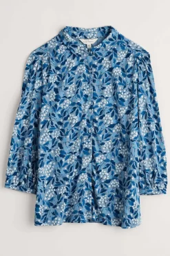 Women Seasalt Cornwall Embrace 3/4 Sleeve Jersey Shirt