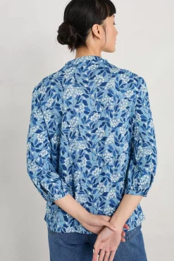 Women Seasalt Cornwall Embrace 3/4 Sleeve Jersey Shirt