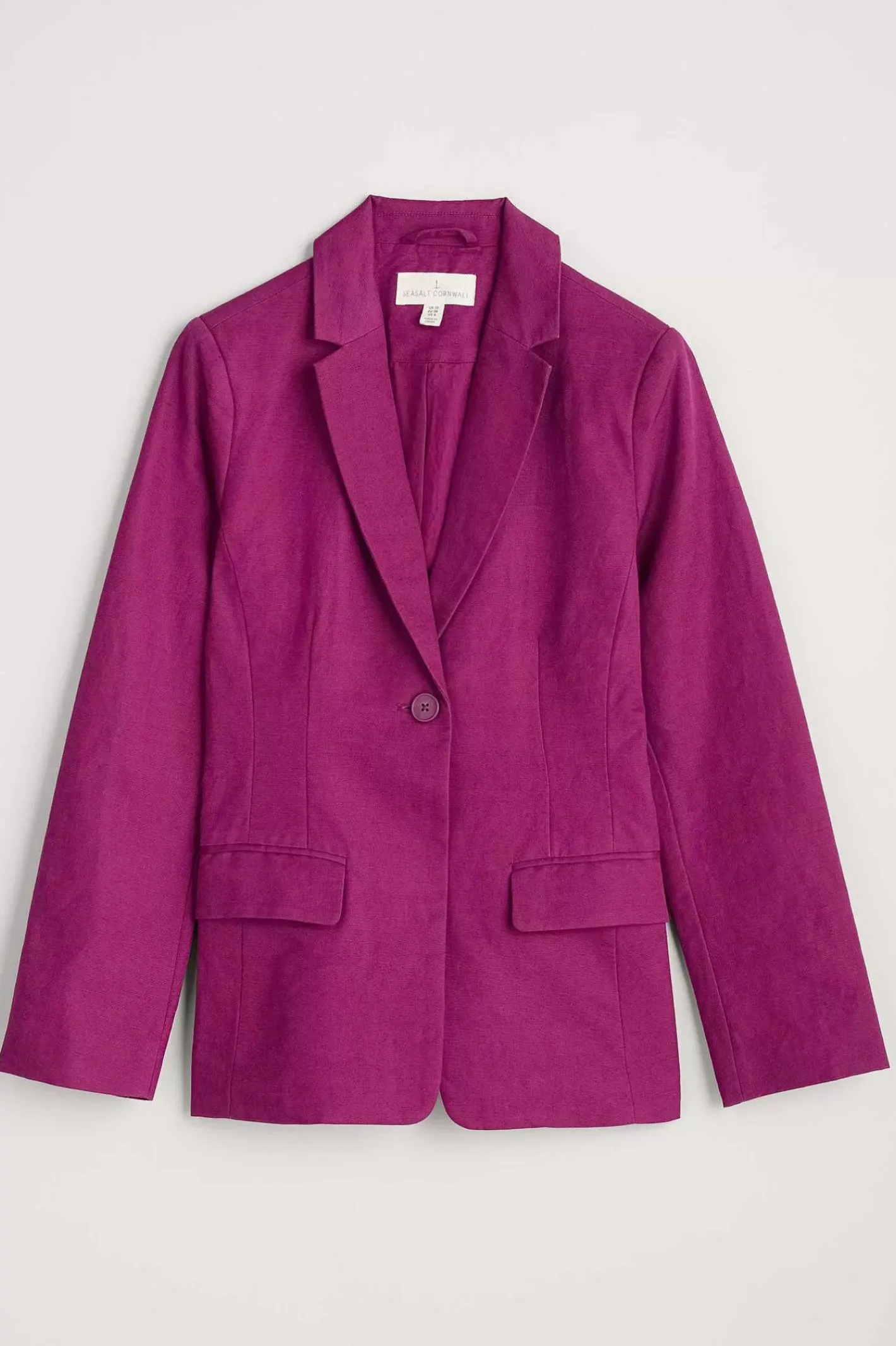 Women Seasalt Cornwall Erica Linen Blend Blazer