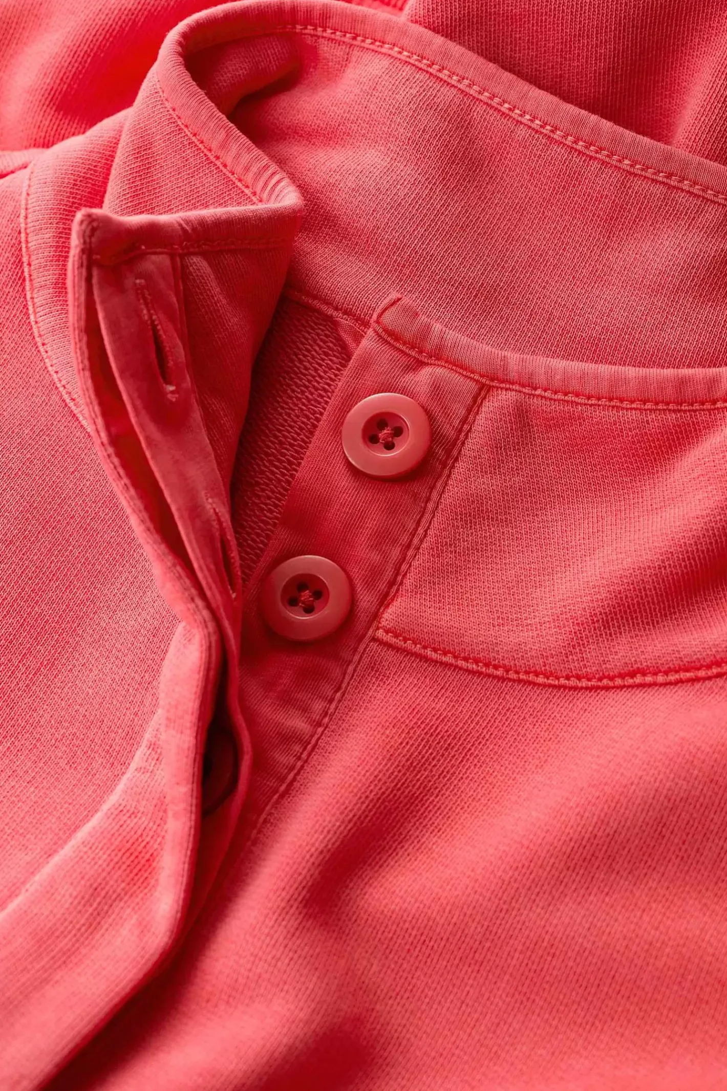 Women Seasalt Cornwall Greenshank Organic Cotton Collared Sweatshirt