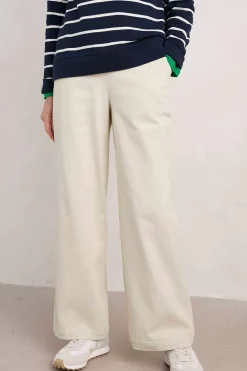 Women Seasalt Cornwall Hannafore View Full Length Wide Leg Trousers