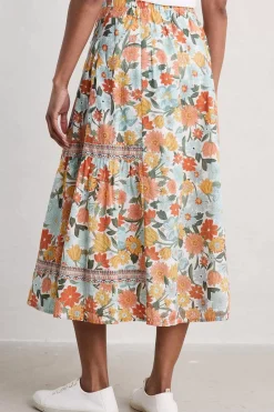 Women Seasalt Cornwall Heather Drifts Midi Skirt
