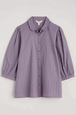 Women Seasalt Cornwall Hope Cottage Organic Cotton Check Blouse