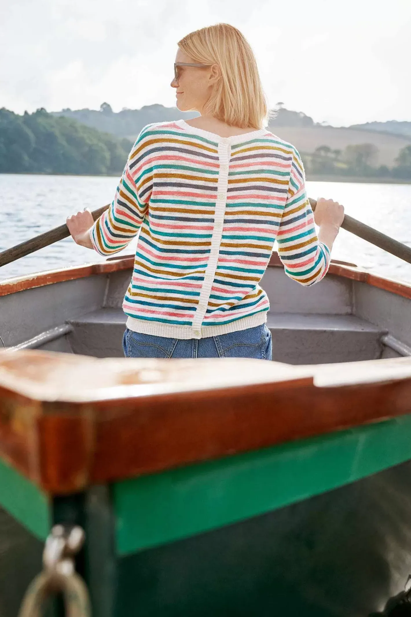 Women Seasalt Cornwall Knavock Striped Jumper