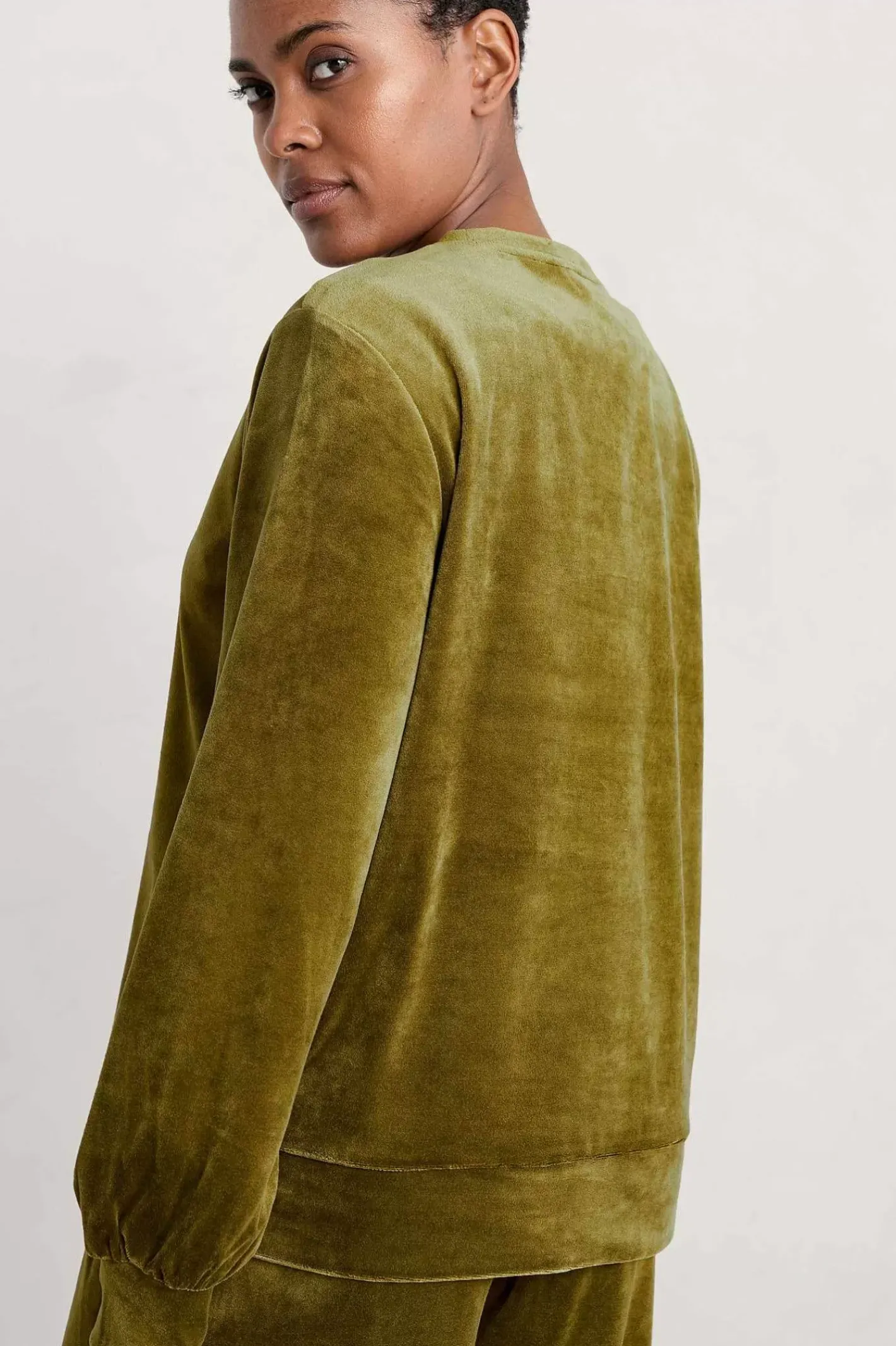 Women Seasalt Cornwall Kowan Velour Sweatshirt