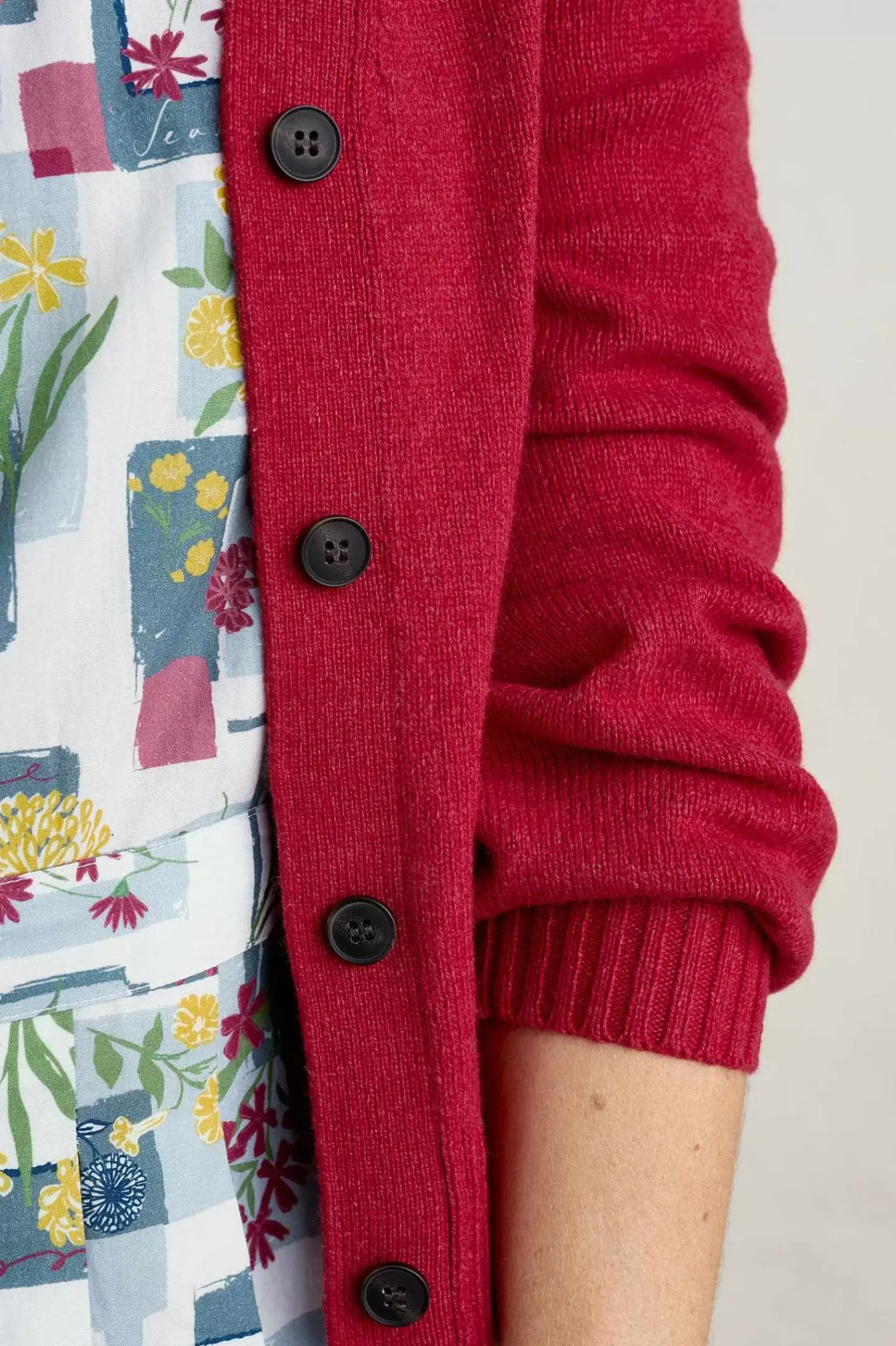 Women Seasalt Cornwall Lambe Creek V-Neck Cardigan