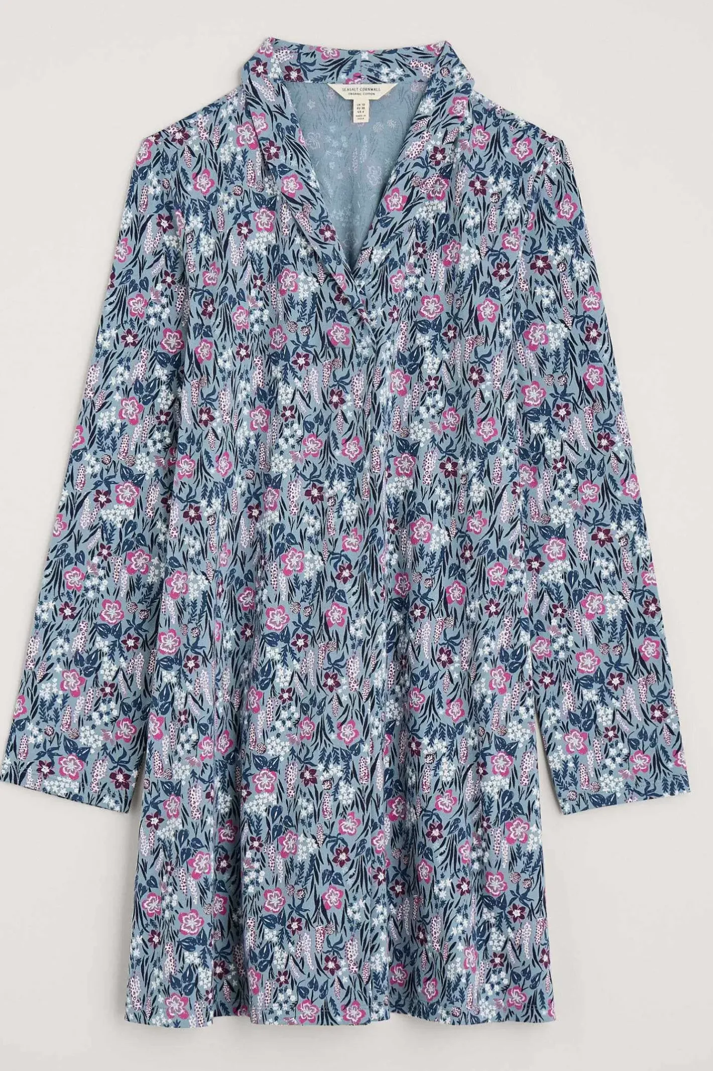 Women Seasalt Cornwall Long Sight Jersey Tunic