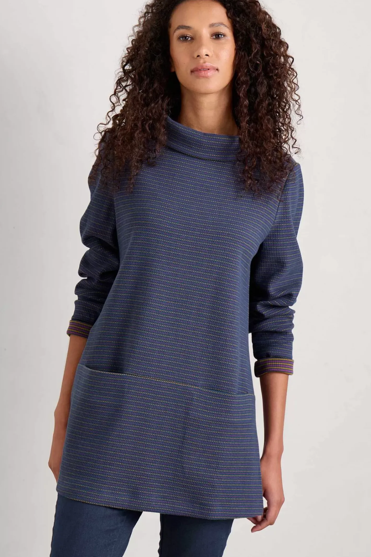 Women Seasalt Cornwall Mawgan Porth Jersey Tunic