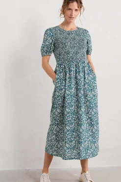 Women Seasalt Cornwall Meadowsweet Short Sleeve Dress