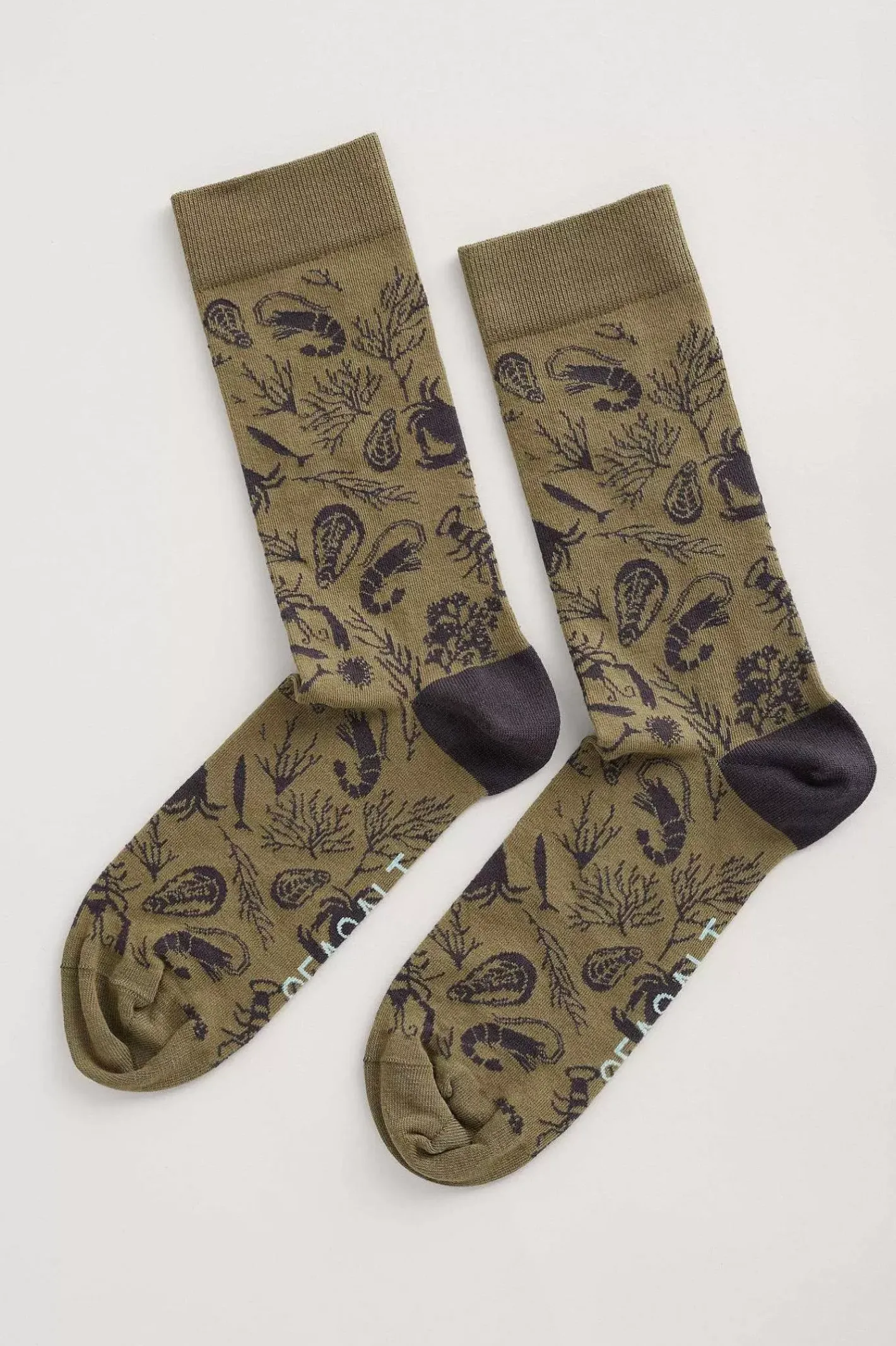 Men Seasalt Cornwall Men's Arty Organic Cotton Socks