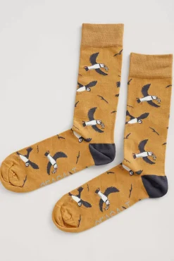 Men Seasalt Cornwall Men's Arty Organic Cotton Socks