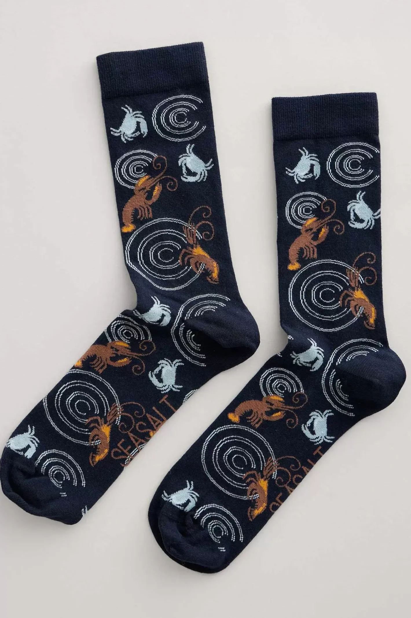 Men Seasalt Cornwall Men's Arty Organic Cotton Socks