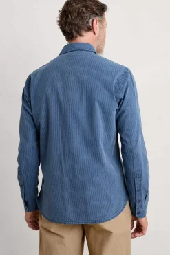 Men Seasalt Cornwall Men's Ayre Organic Cotton Shirt