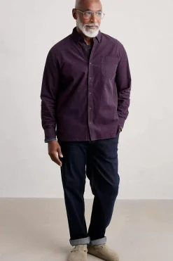 Men Seasalt Cornwall Men's Cannis Cord Shirt