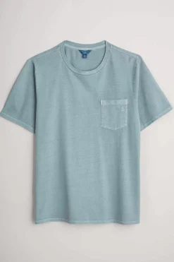 Men Seasalt Cornwall Men's Carreck Pigment-Dyed T-Shirt
