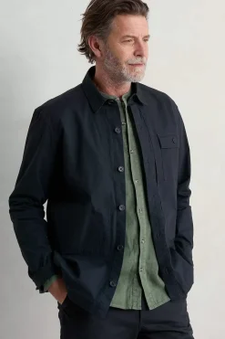 Men Seasalt Cornwall Men's Foundry Overshirt Jacket