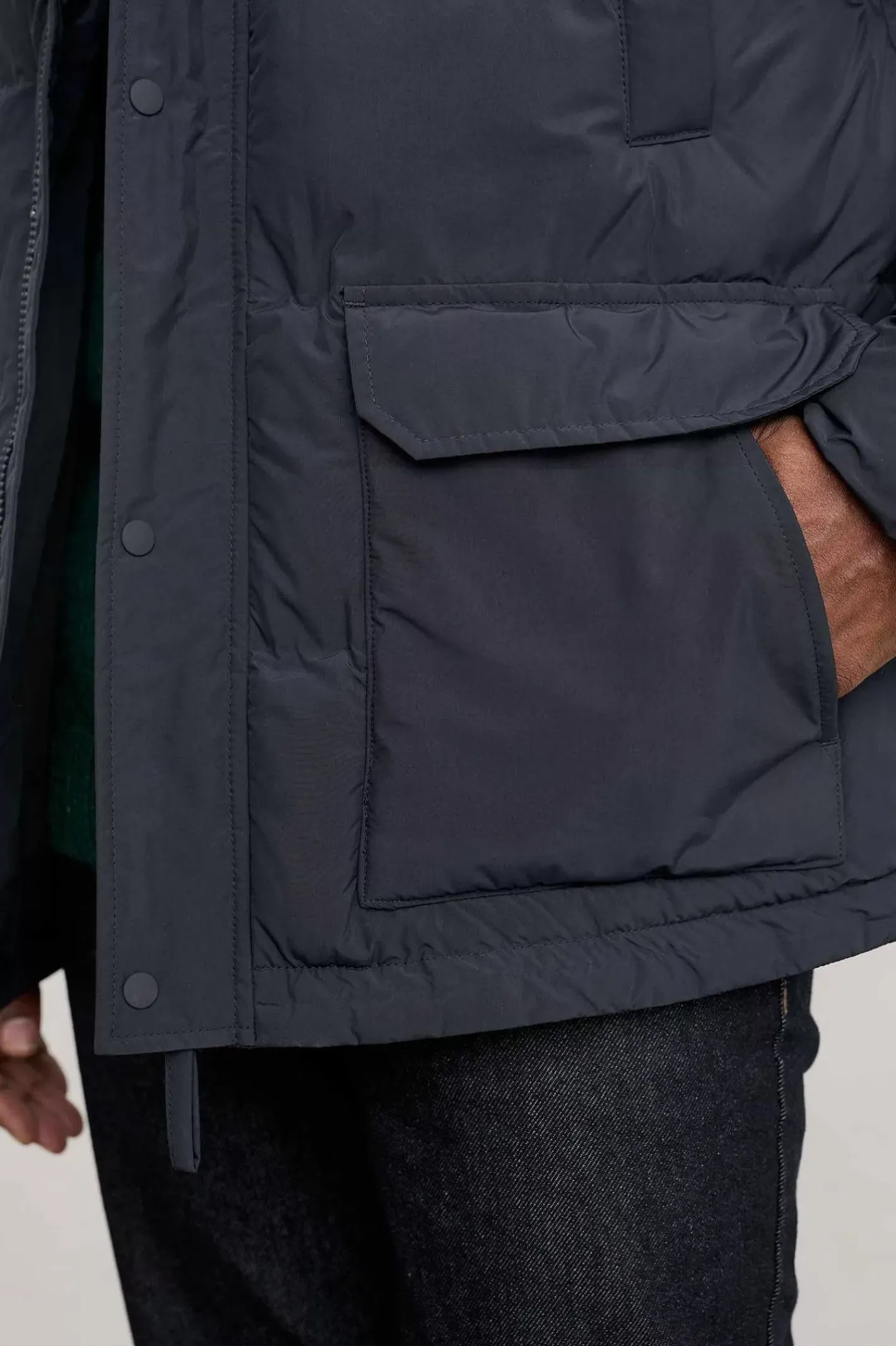 Men Seasalt Cornwall Men's Gatekeeper Waterproof Puffer Coat