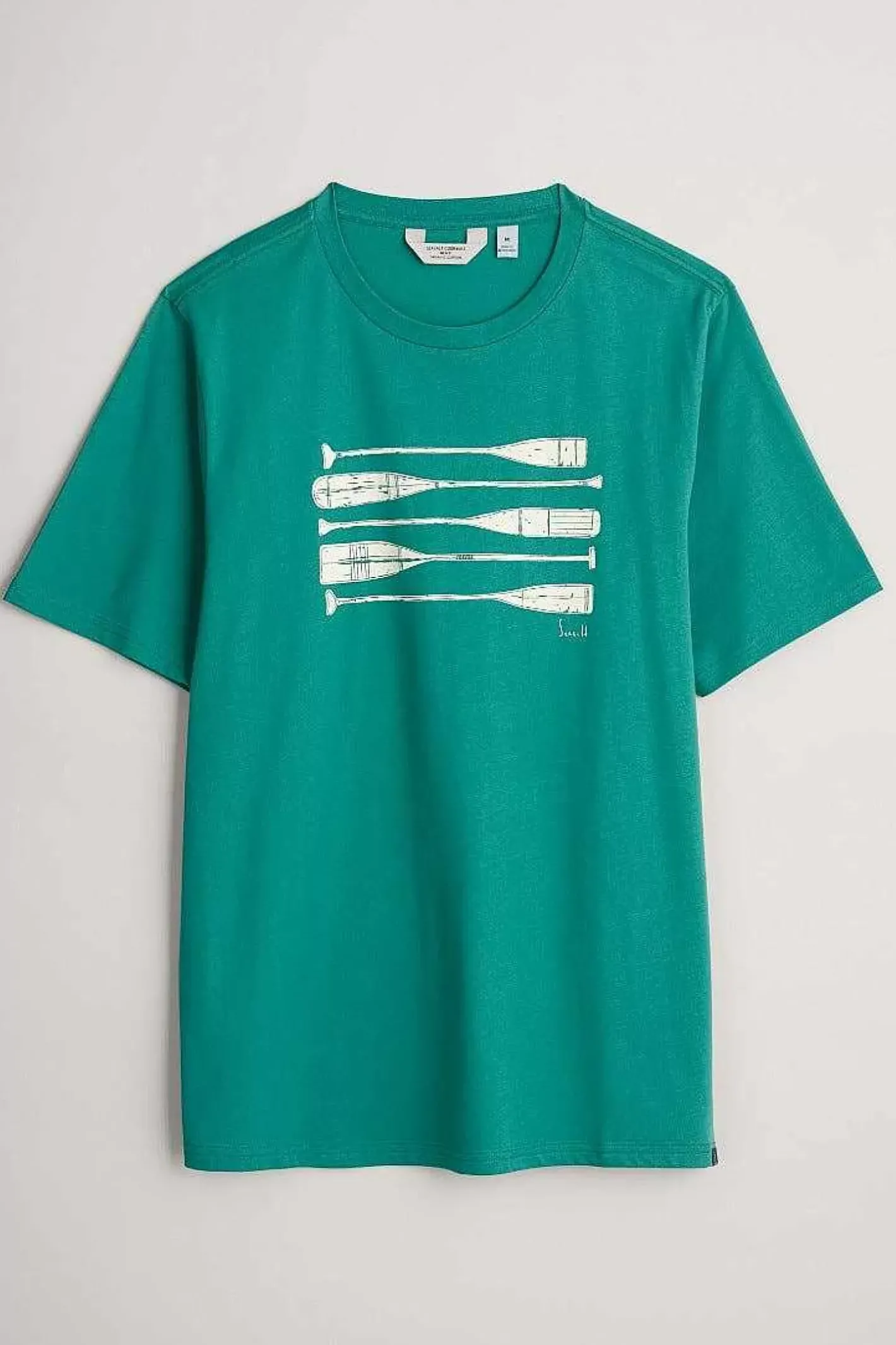 Women Seasalt Cornwall Men's Midwatch Organic Cotton T-Shirt