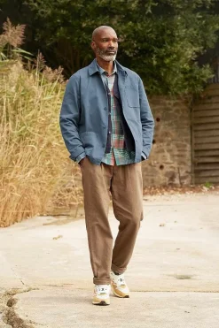 Men Seasalt Cornwall Men's Organic Cotton Canvas Tompot Jacket
