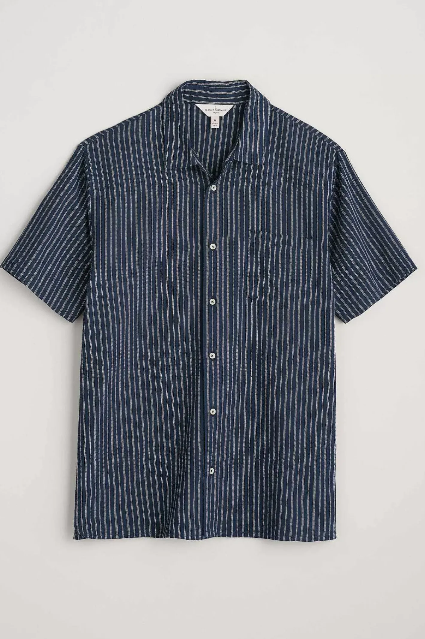 Men Seasalt Cornwall Men's Skylight Cave Short Sleeve Shirt