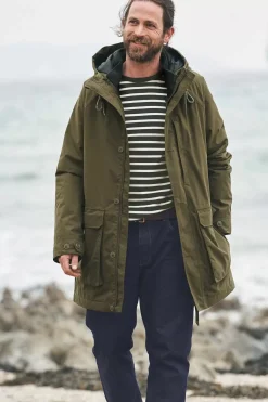 Men Seasalt Cornwall Men's Tin Coast Waterproof 3 In 1 Coat