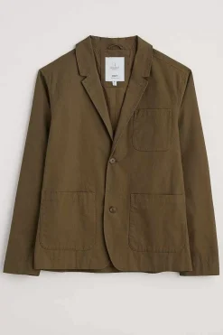Men Seasalt Cornwall Men's Towen Organic Cotton Blazer