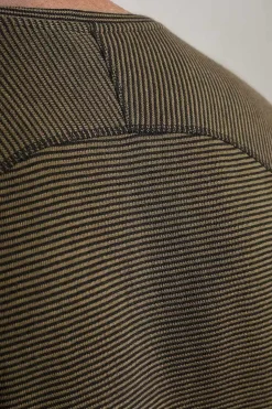 Men Seasalt Cornwall Men's Venton Striped Long Sleeve Top