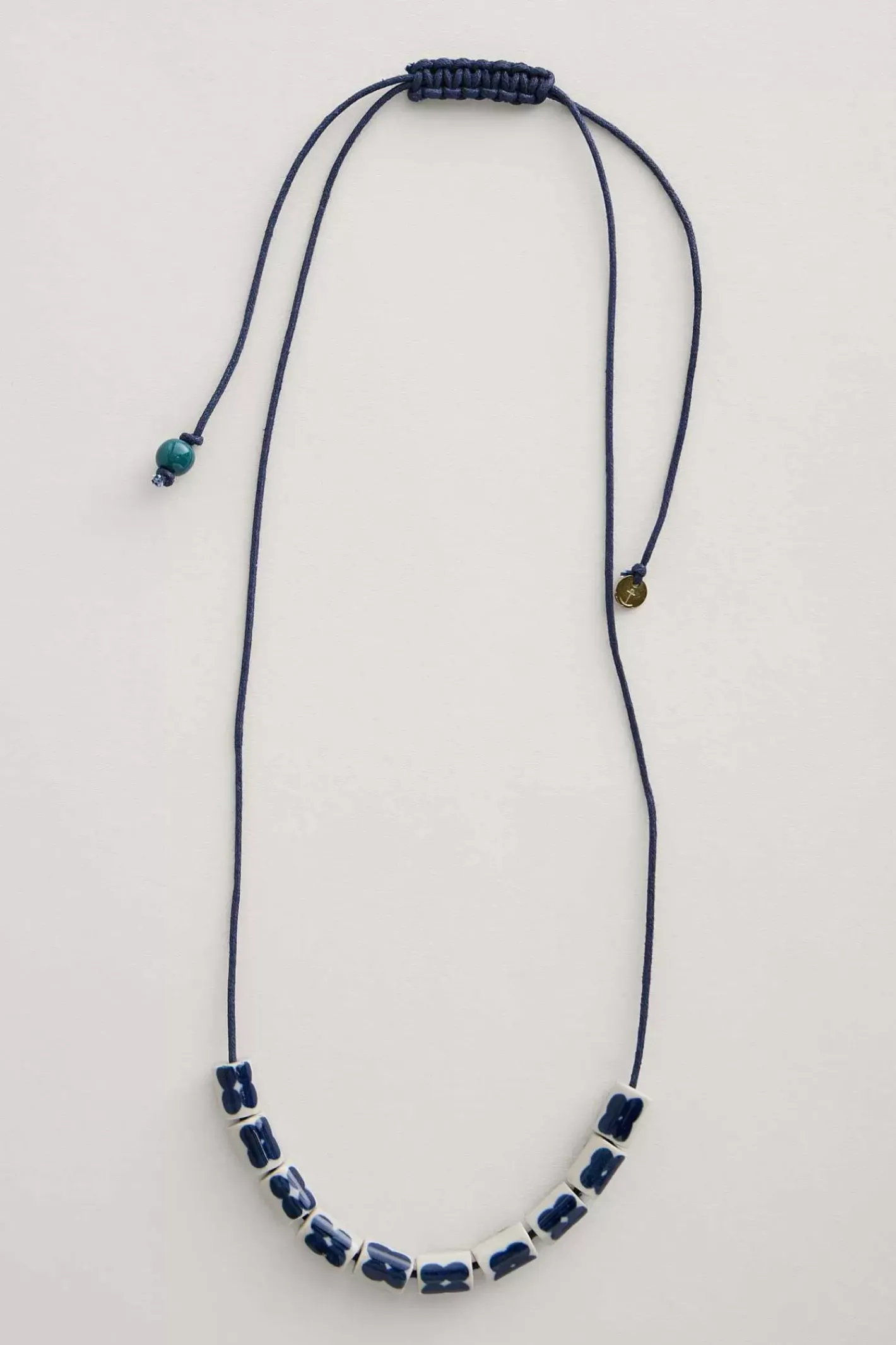 Women Seasalt Cornwall Noon Moor Ceramic Bead Necklace