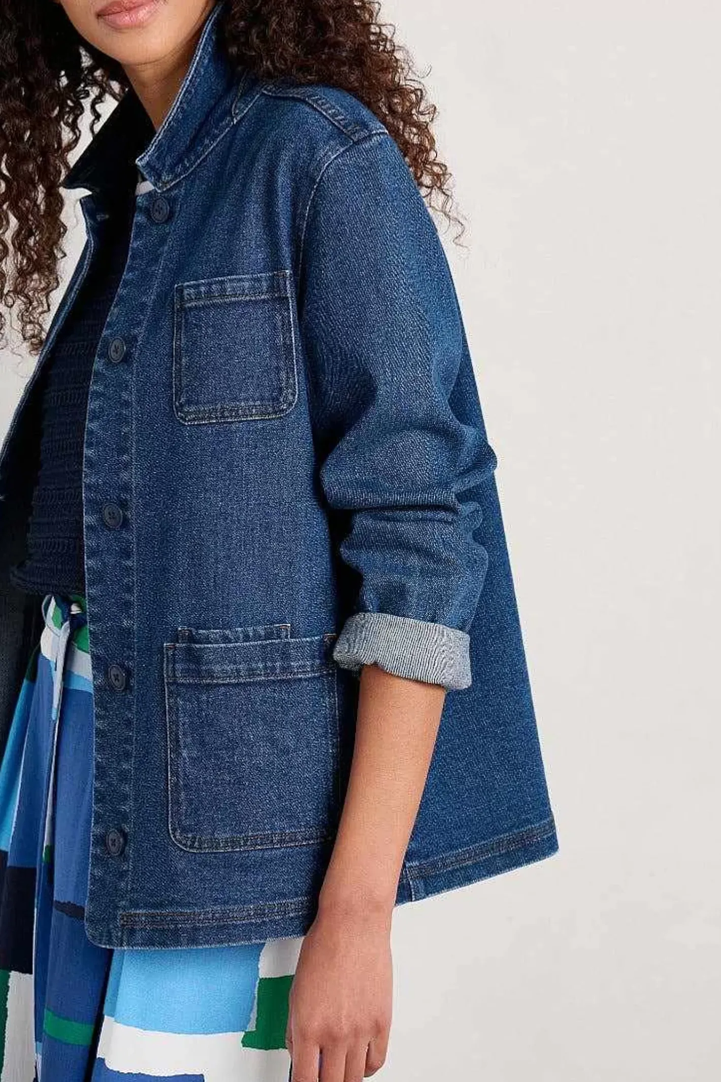 Women Seasalt Cornwall Reading Rocks Jacket
