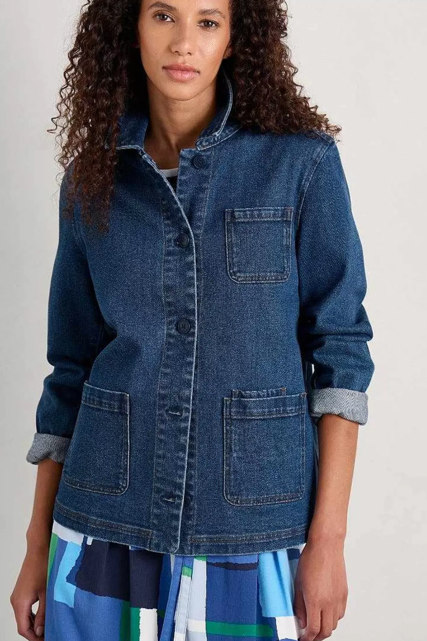 Women Seasalt Cornwall Reading Rocks Jacket