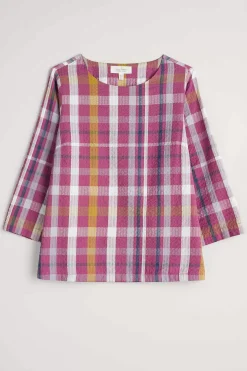 Women Seasalt Cornwall Riding High Checked Top