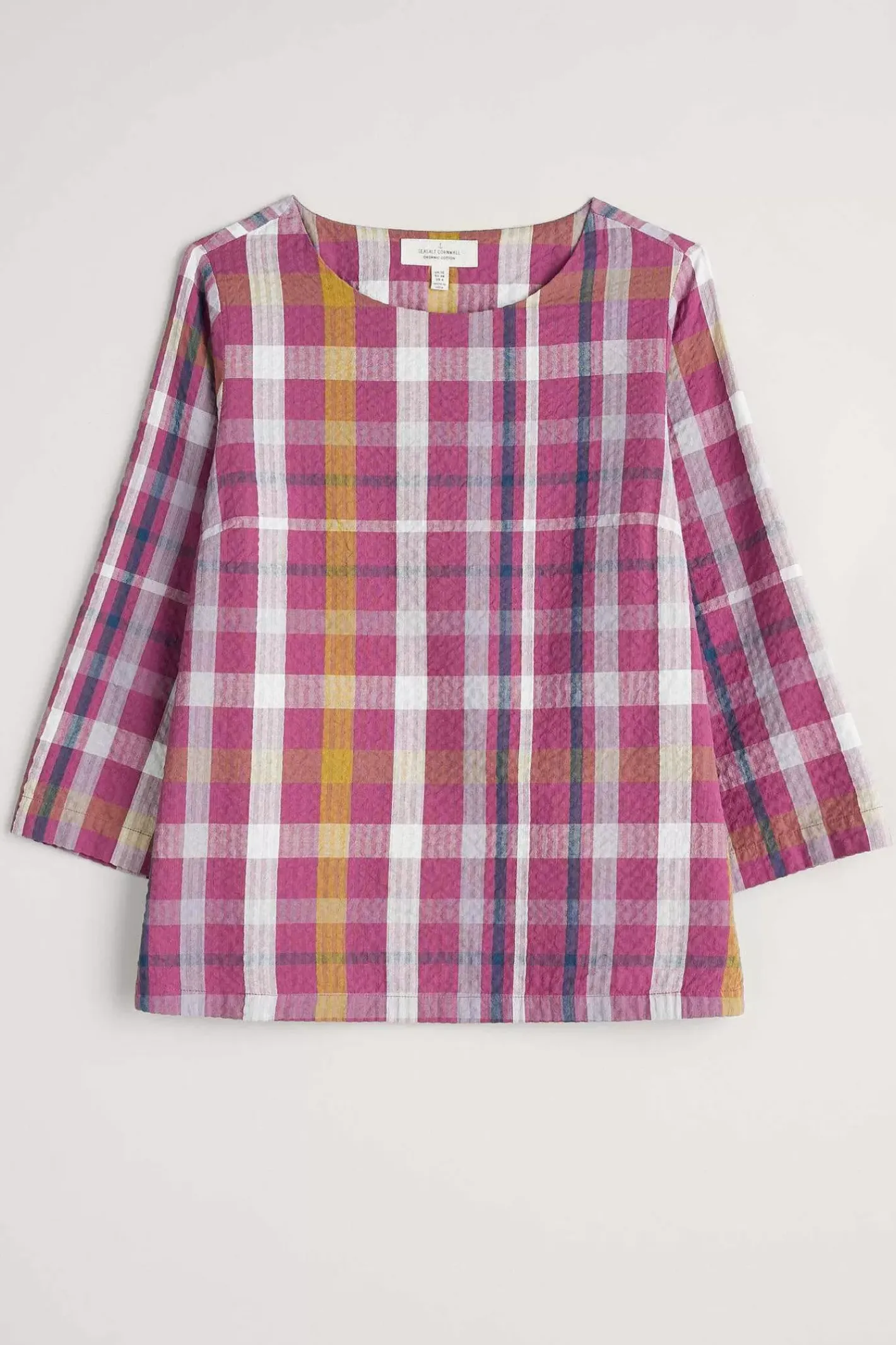 Women Seasalt Cornwall Riding High Checked Top