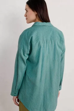 Women Seasalt Cornwall Rising Cotton Shirt