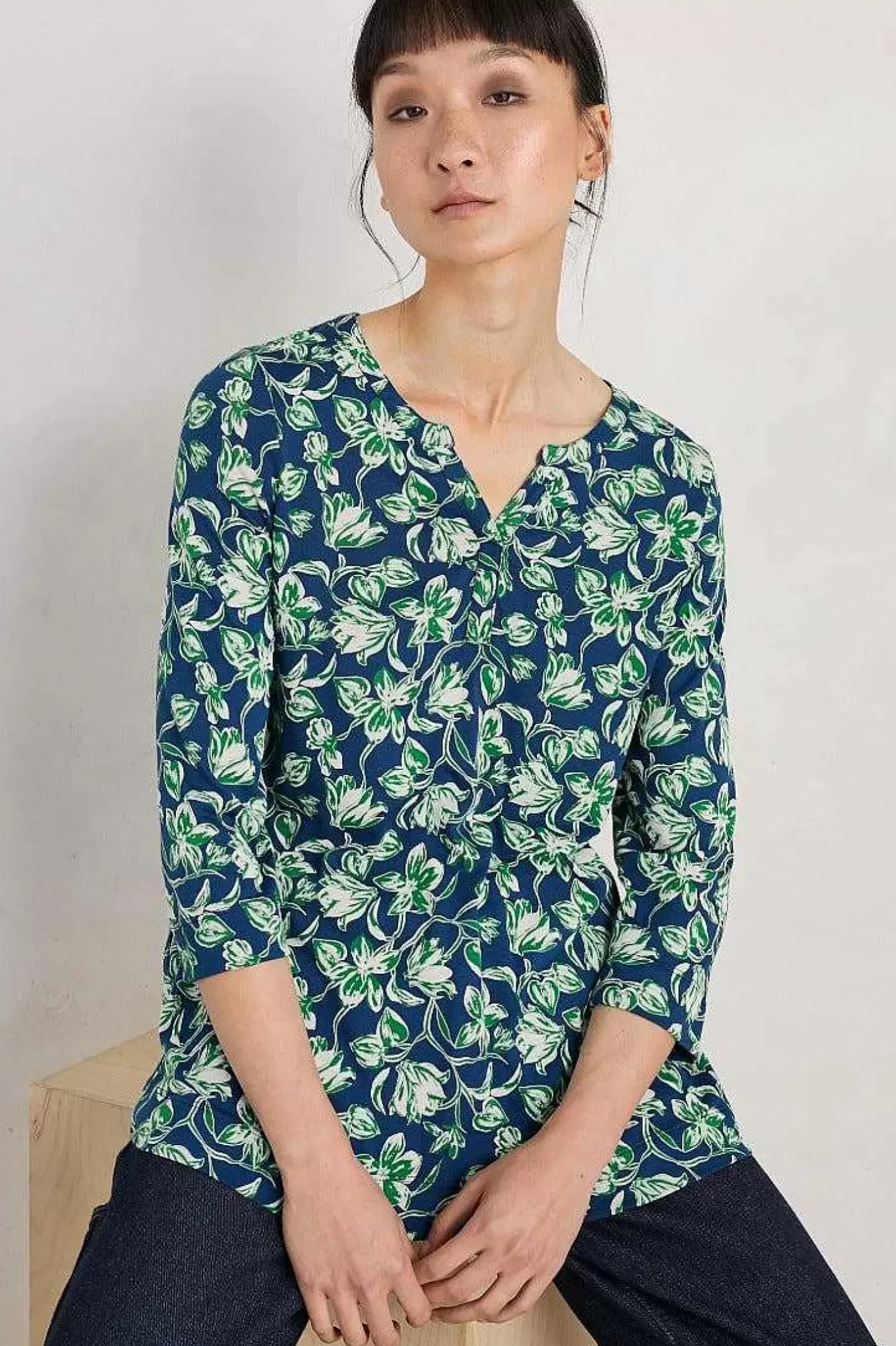 Women Seasalt Cornwall Risso Jersey Top