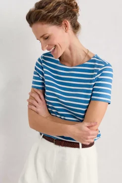 Women Seasalt Cornwall Sailor T-Shirt (Gots)
