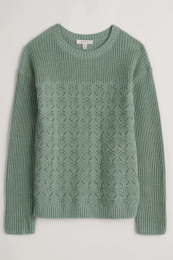 Women Seasalt Cornwall Sea Bird Organic Cotton Jumper
