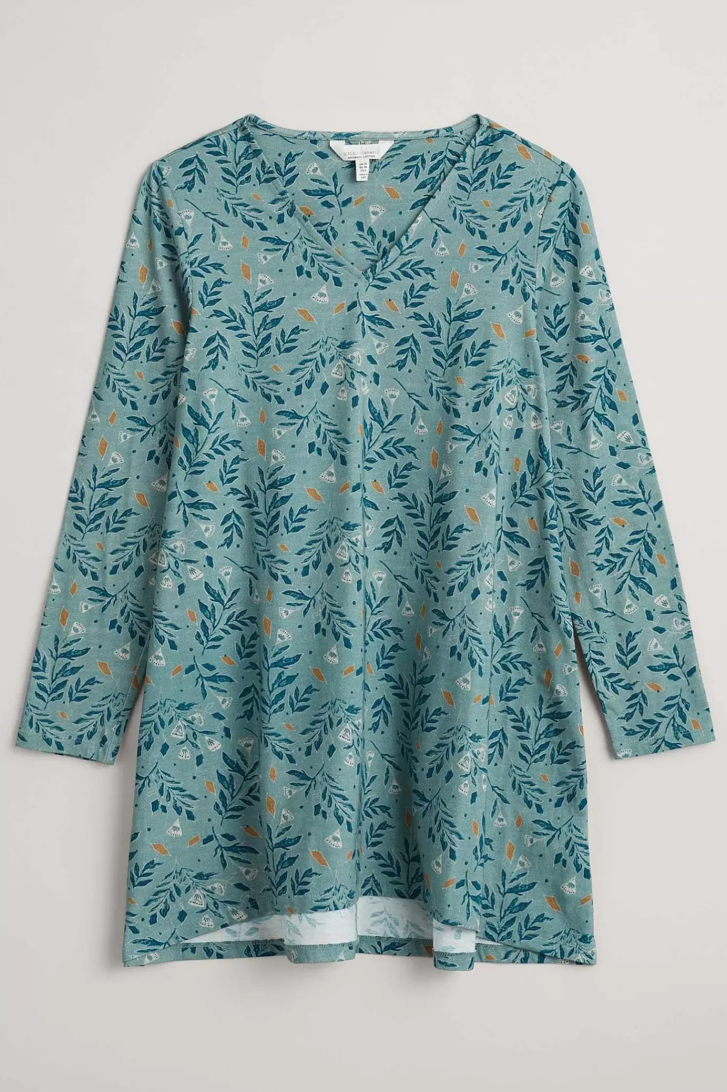 Women Seasalt Cornwall Sea Cruise V-Neck Tunic (Gots)