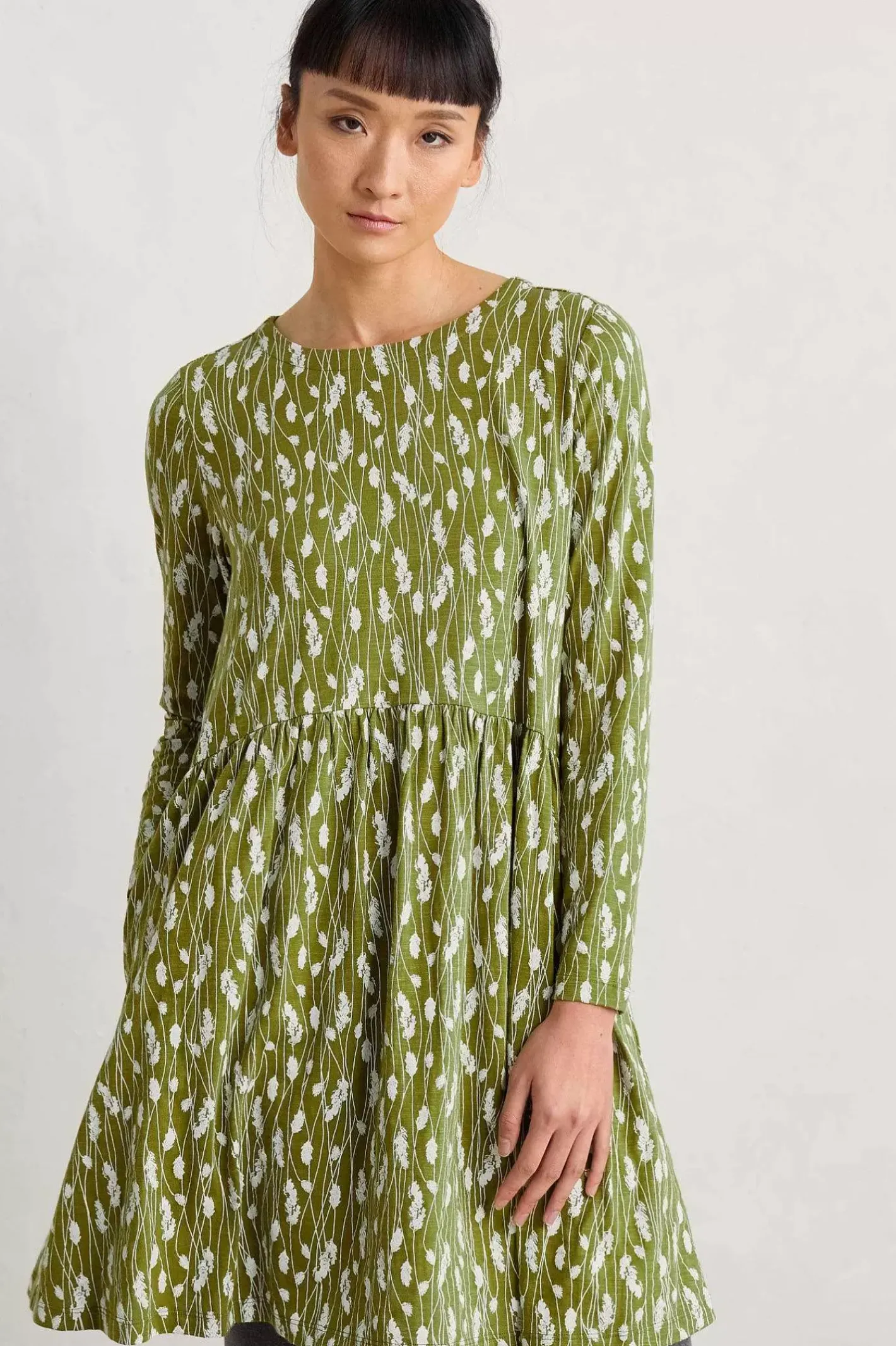 Women Seasalt Cornwall Sea Mirror Jersey Dress